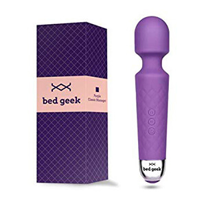 Bed Geek - Handheld Cordless Waterproof Personal Wand Massager