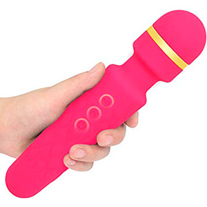 Welist - Electric Rechargeable Cordless Waterproof Handheld Vibrator (Pink)