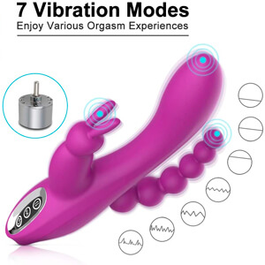Silicone Waterproof Rechargeable Vagina Stimulator 