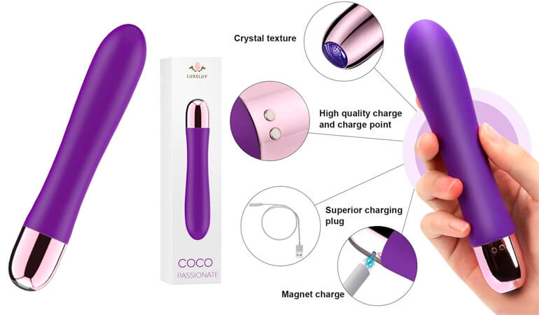 LUXELUV Coco Passionate - G Spot Vibrator for Vagina Stimulation