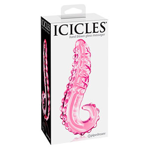 Icicles No. 24 Hand Blown Glass Massager Box