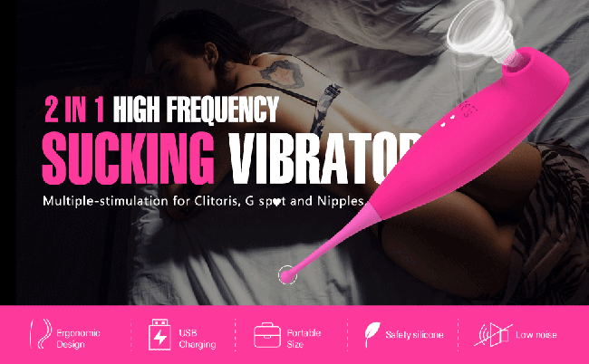 High Frequency Clitoral Sucking Vibrator
